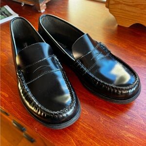 Sperry Top-Sider Colton Black Loafers EUR 38 US 5.5M Excellent